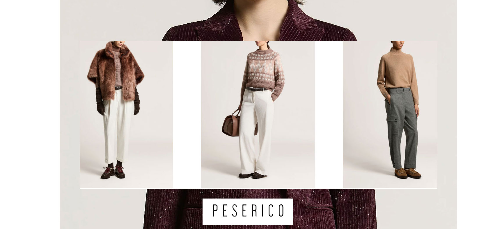 eserico da Style Boutique Piombino autunno inverno 2024 2025 Peserico